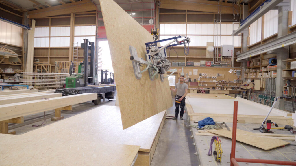 platenheffer voor OSB platen